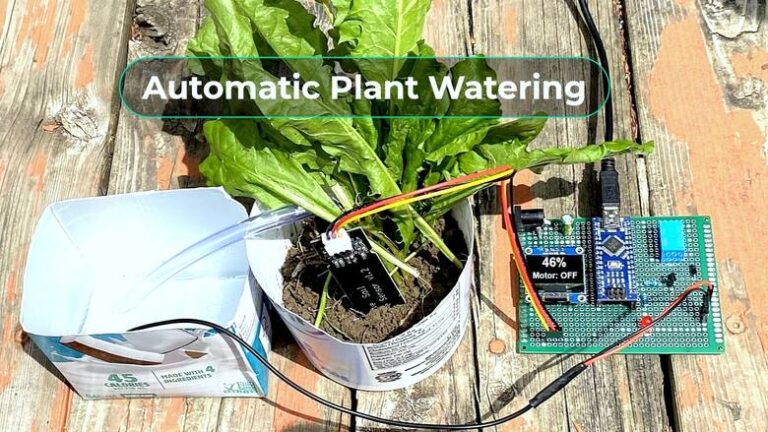 Smart Plant Watering System Using Arduino