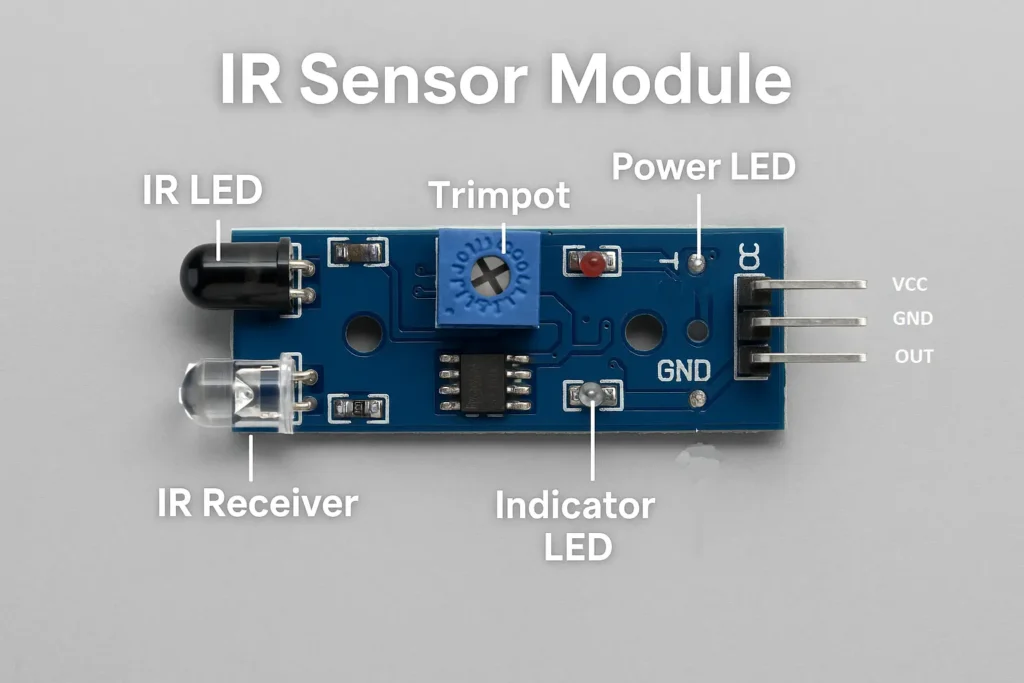 IR Sensor Module and components description