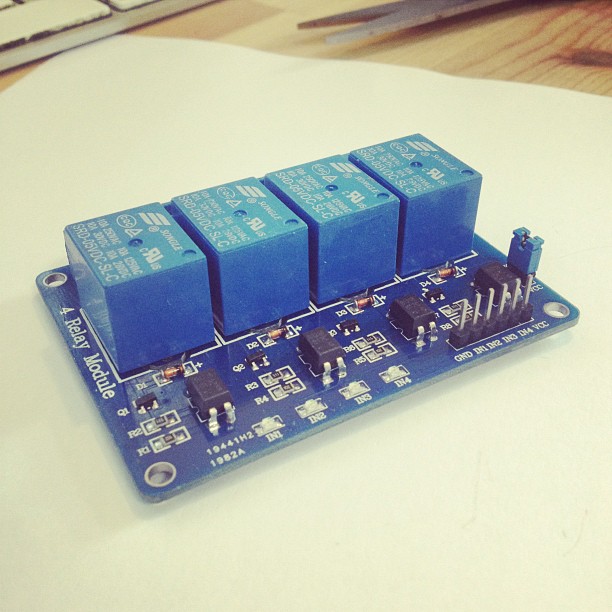 Relay Module with 4 relay combination